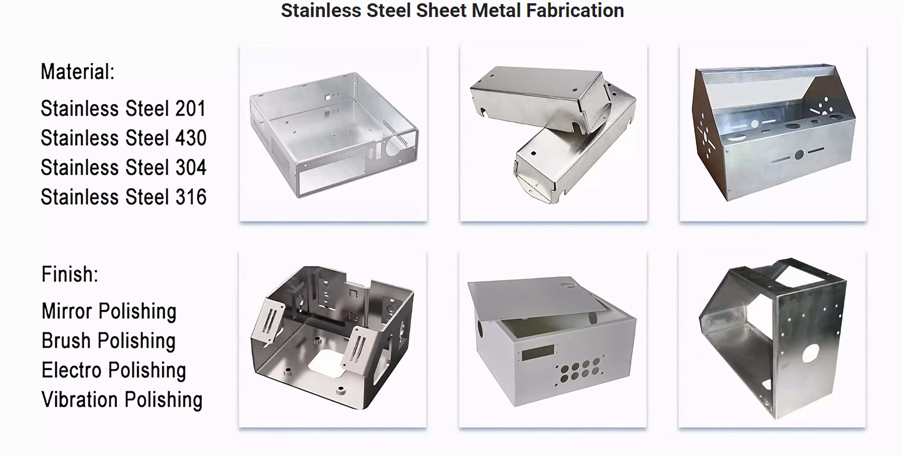 stainless steel sheet metal fabrication