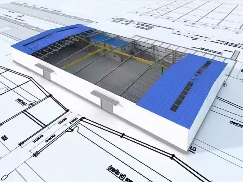 design prefabricated steel structure building